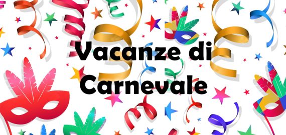 Vacanze di Carnevale a.s. 2023/2024