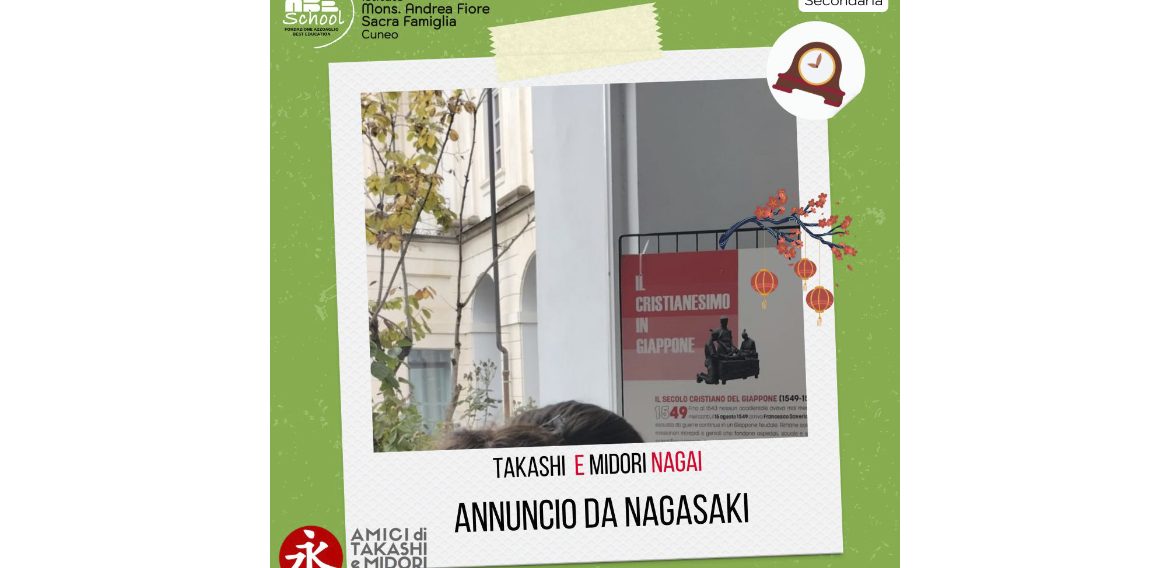 “TAKASHI E MIDORI NAGAI – ANNUNCIO DA NAGASAKI”