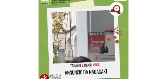 “TAKASHI E MIDORI NAGAI – ANNUNCIO DA NAGASAKI”