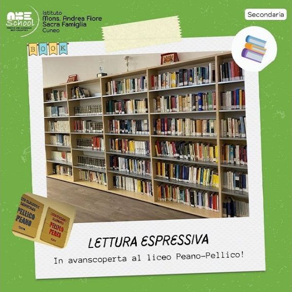 LETTURA ESPRESSIVA AL LICEO PEANO-PELLICO