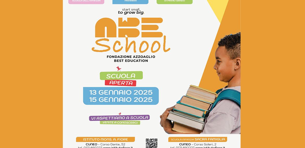SCUOLA APERTA il 13 e 15 gennaio 2025