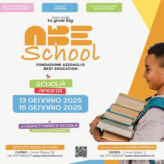 SCUOLA APERTA il 13 e 15 gennaio 2025