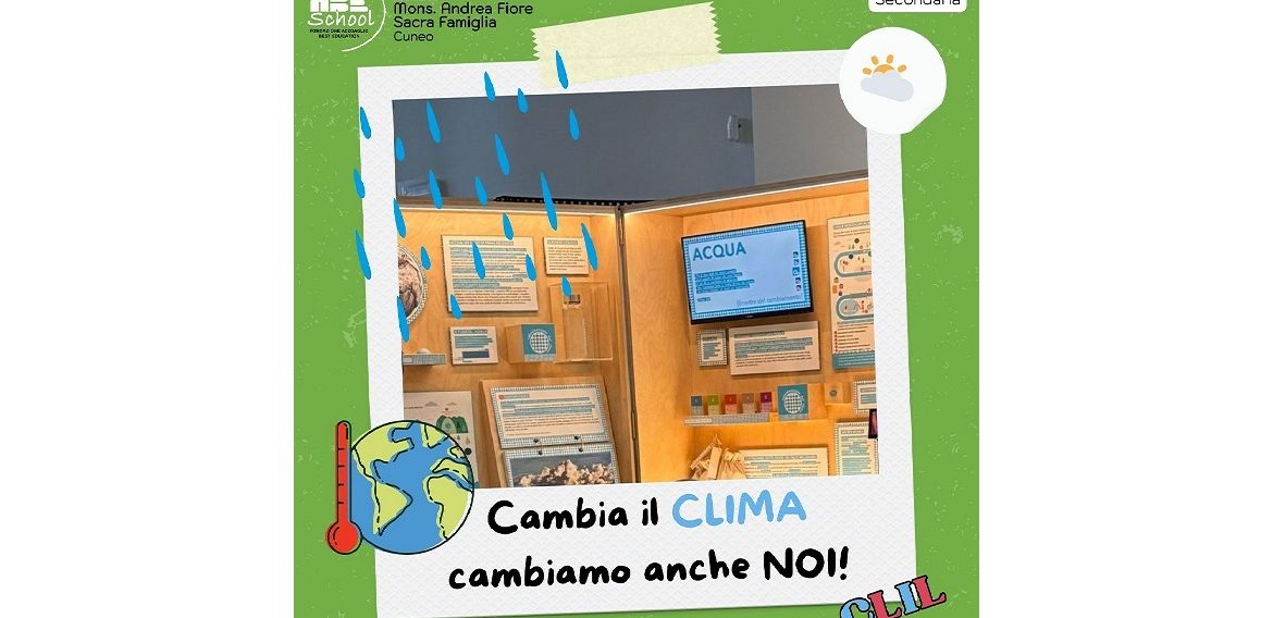 CHANGE, CAMBIA IL CLIMA CAMBIAMO ANCHE NOI