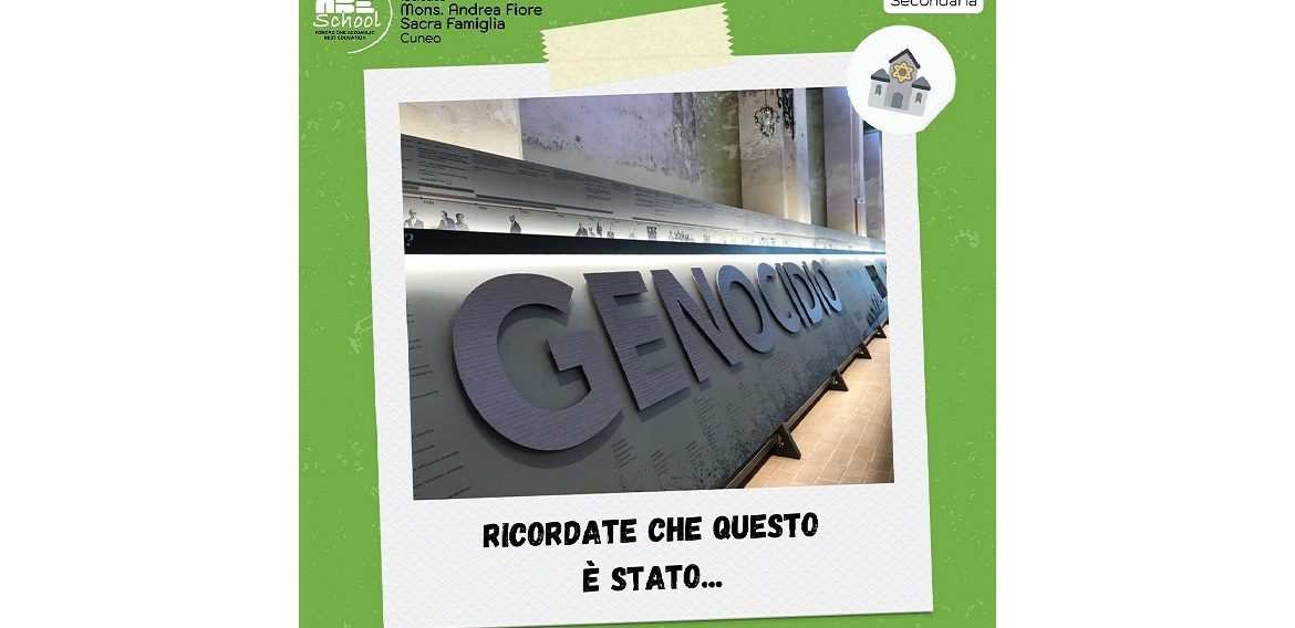LA SCUOLA CELEBRA IL GIORNO DELLA MEMORIA