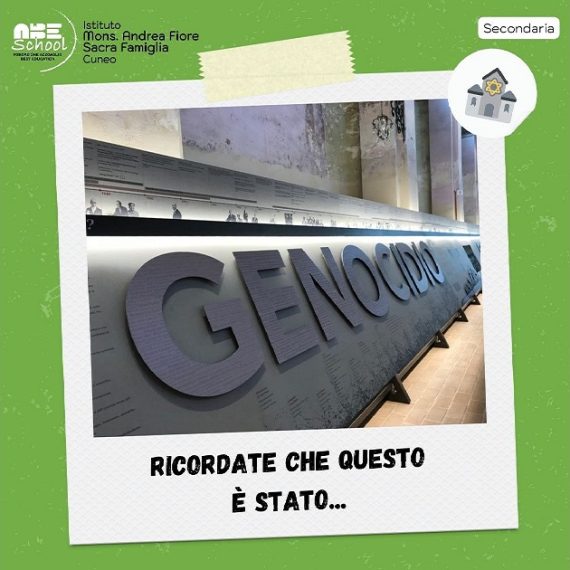 LA SCUOLA CELEBRA IL GIORNO DELLA MEMORIA