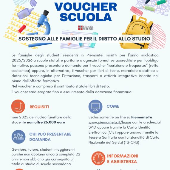 VOUCHER SCUOLA – 2025/26