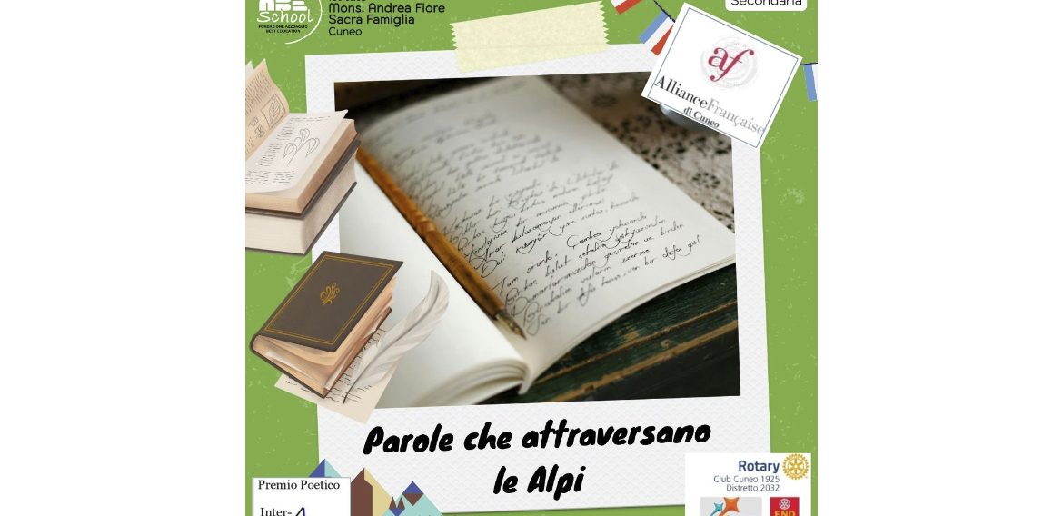 PAROLE CHE ATTRAVERSANO LE ALPI:  I NOSTRI STUDENTI PROTAGONISTI AL CONCORSO POETICO INTERALPES