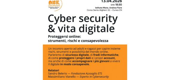 Cyber security & vita digitale: un incontro per proteggersi online