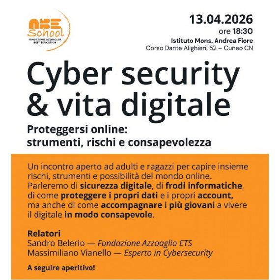 Cyber security & vita digitale: un incontro per proteggersi online