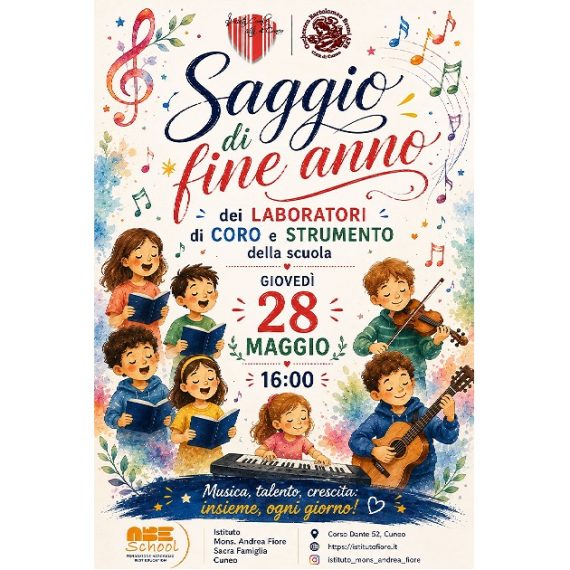 SAGGIO DI FINE ANNO: CON LA MUSICA SI CRESCE