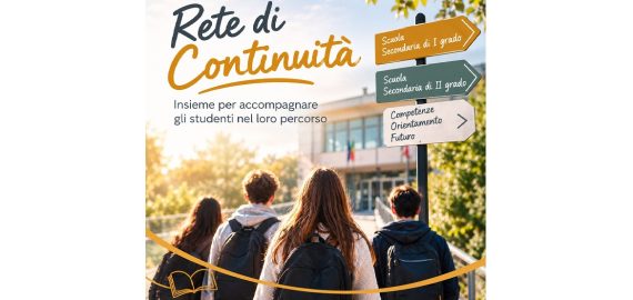 RETE DI CONTINUITÀ: IL NOSTRO ISTITUTO PARTECIPA A UNA RETE TRA SCUOLE